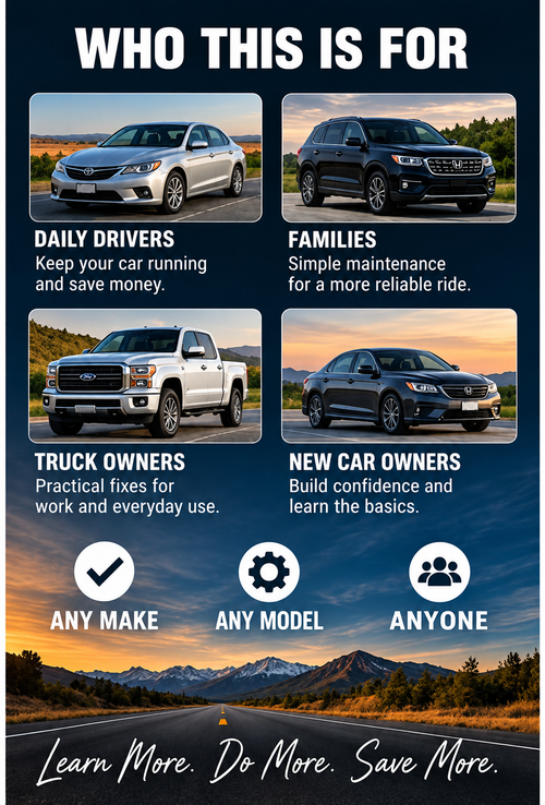 DIY Car Care Guide | Simple Maintenance for Everyday Drivers